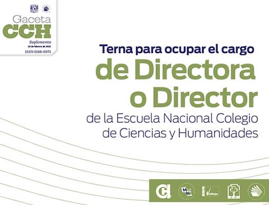 Terna para ocupar el cargo de Director o Directora de la ENCCH