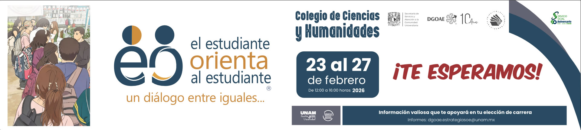 El estudiante orienta al estudiante