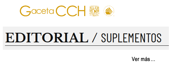 Editorial / Suplementos